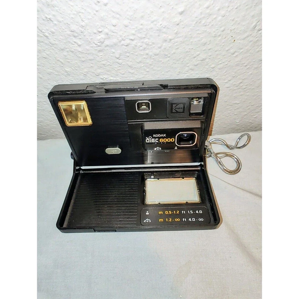 KODAK Disc 6000 Camera Vintage Film Camera - Untested W/Film Fast Shipping